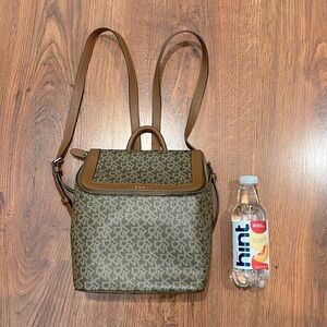 DKNY top zip backpack